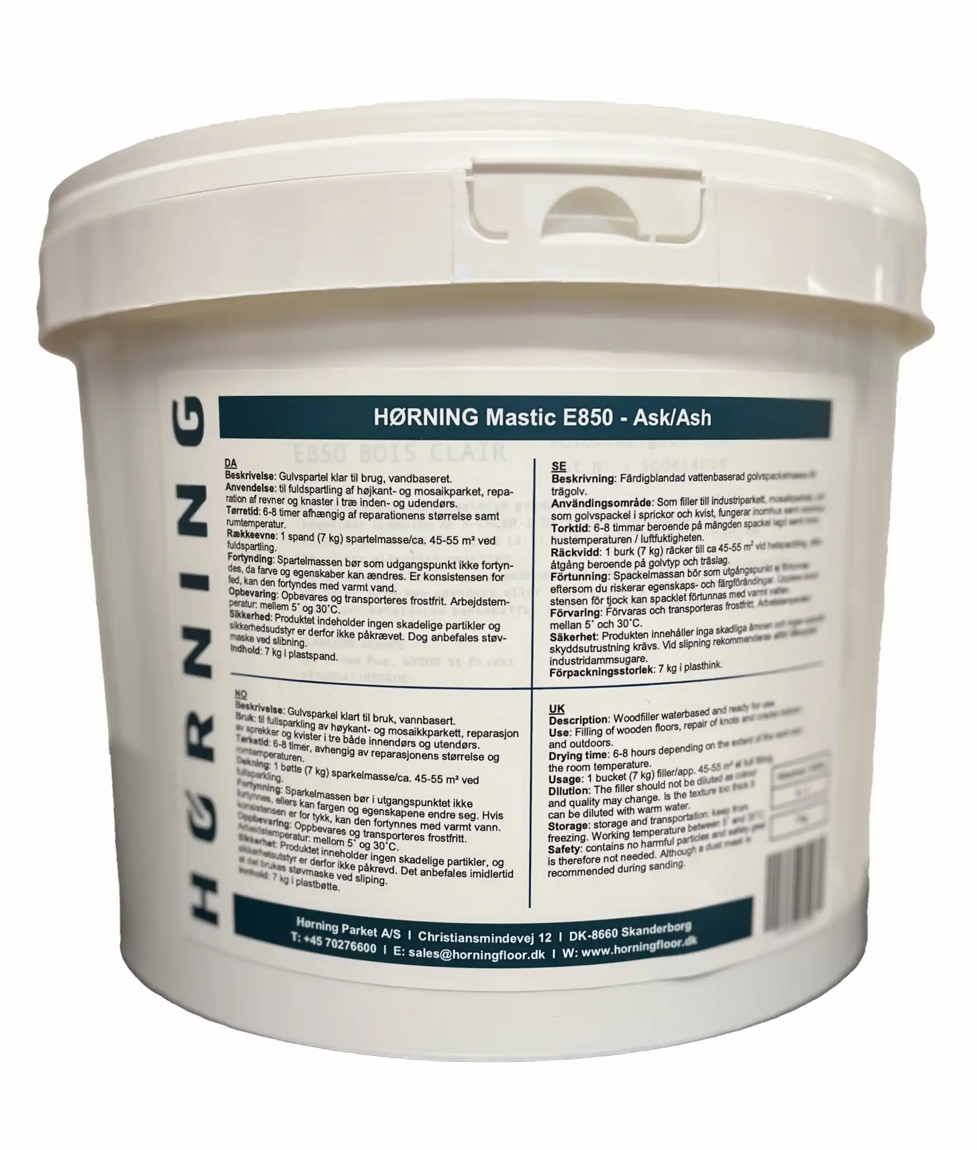Golvspackel ASK Mastic (Hørning) 7kg