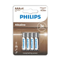 PHILIPS batteri tech alkaline AAA 4-pak