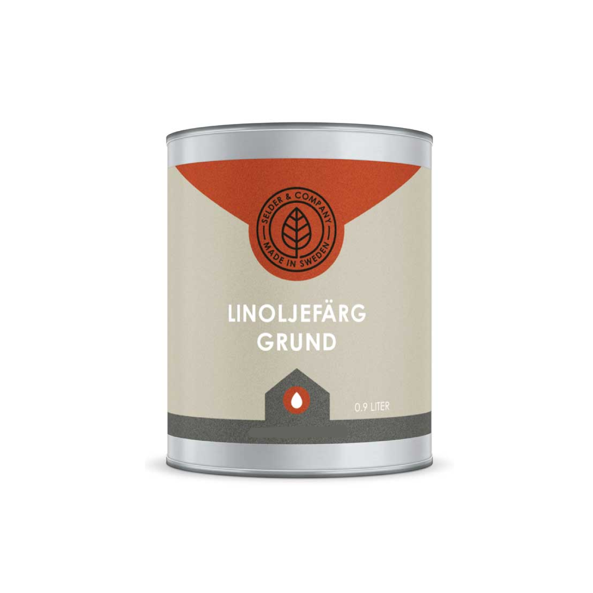 Selder Linoljefärg Grund 0.9L