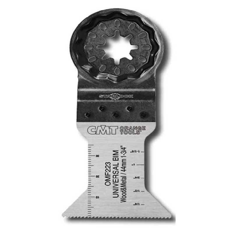 Starlock OMF 223 BIM trä/metall 44x55mm