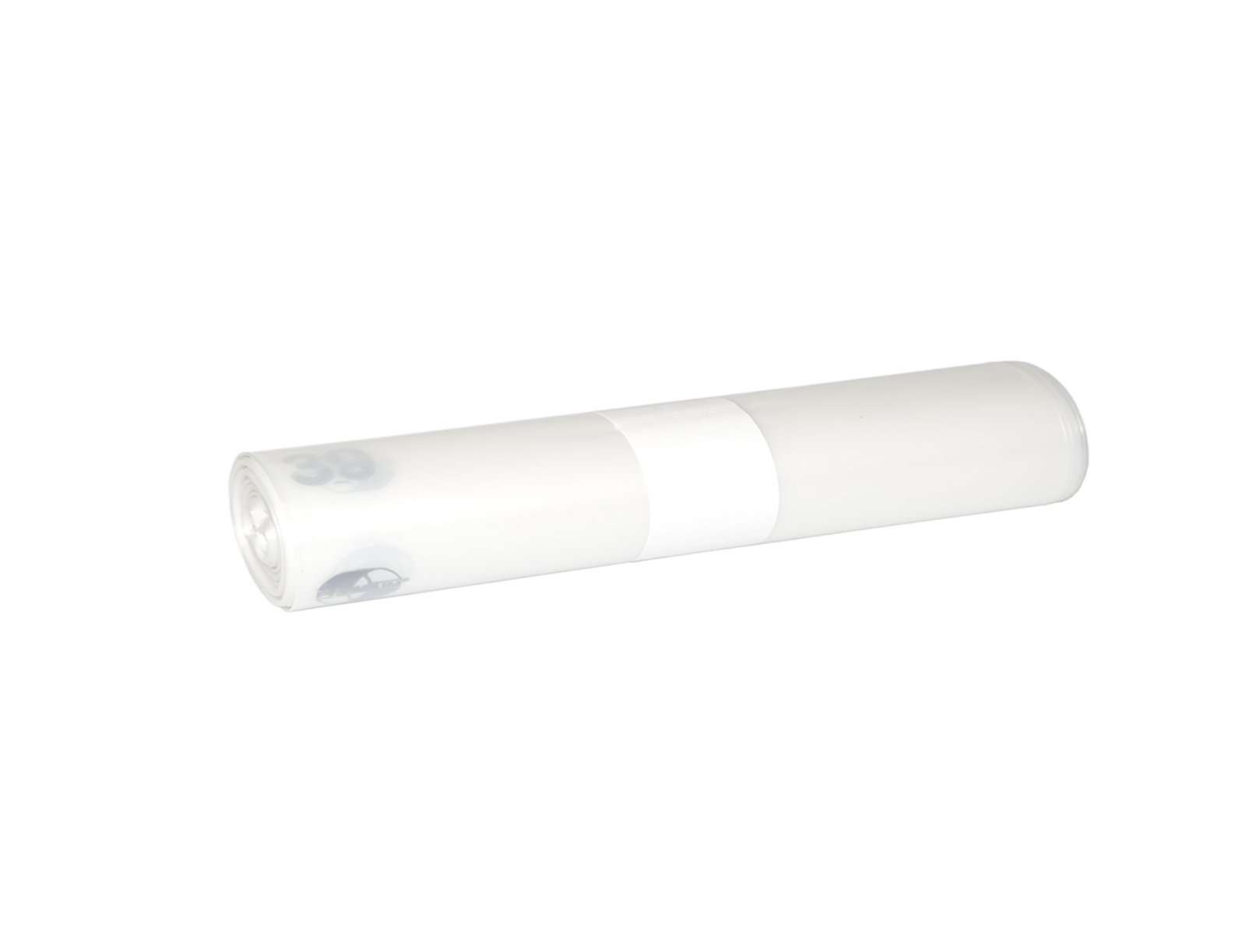Transparant plastsäck 100my 120L