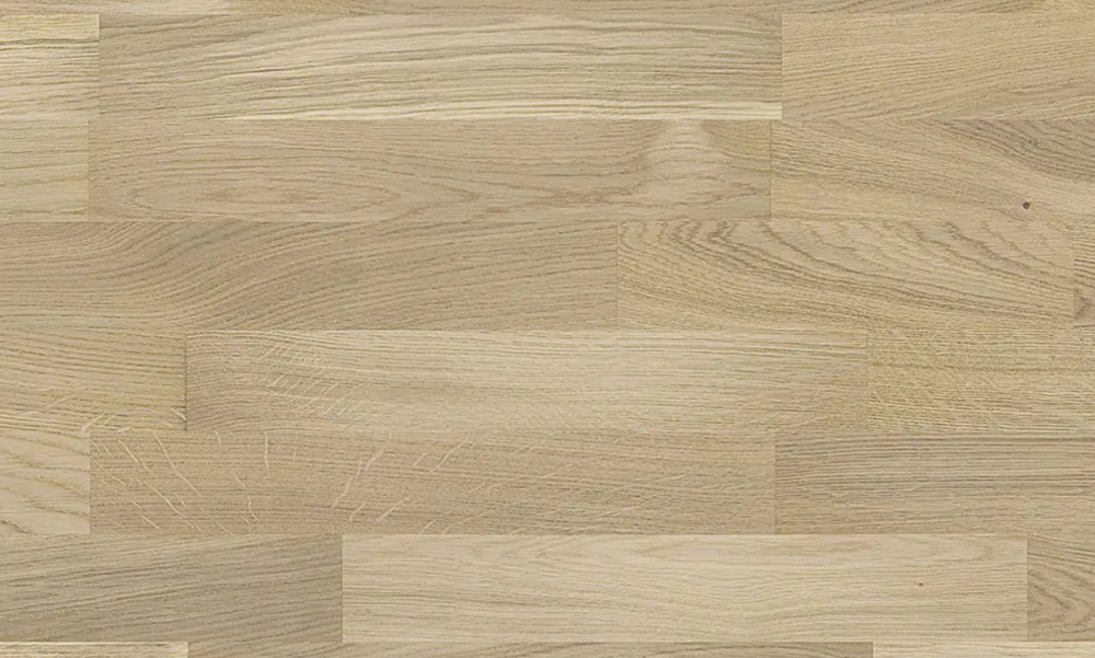 Wallmann Ek 3-stavs vit mattlack